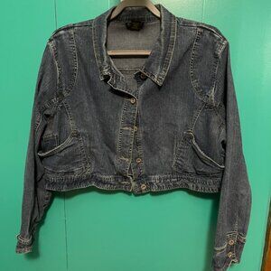 Ashley Stewart jean jacket size 20W